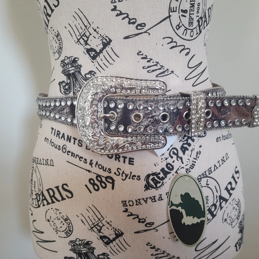 Camo Mossy Oak Show Belt